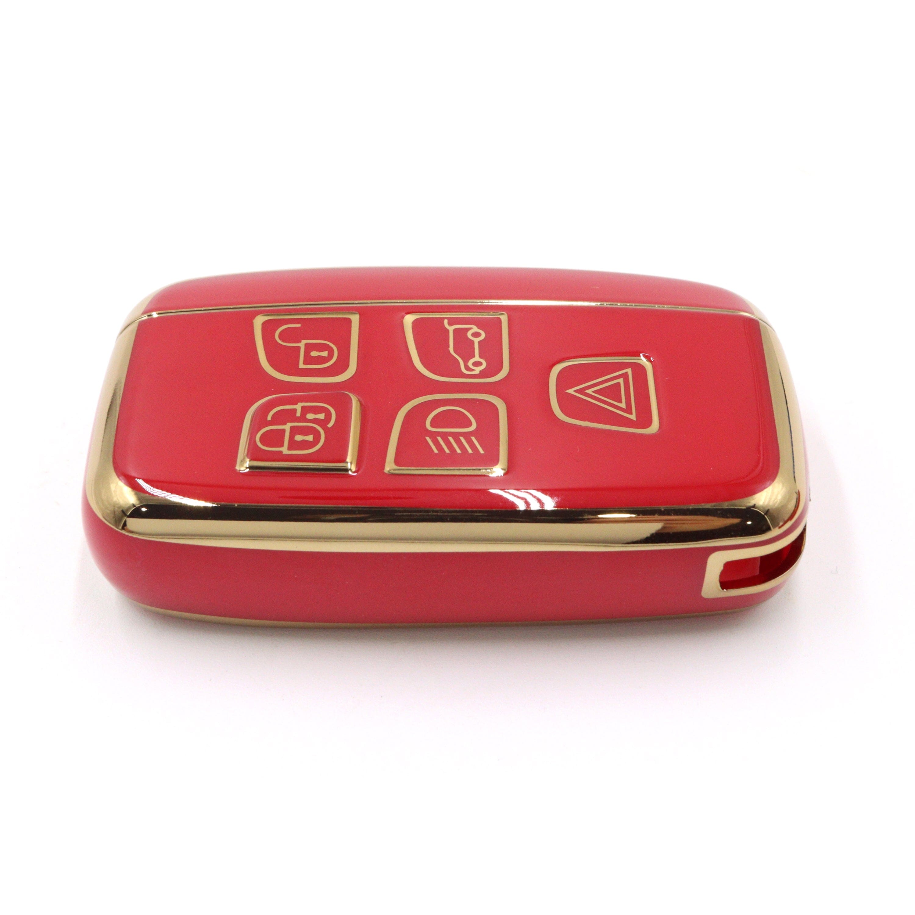 5 Button Red Car Key Sleeve To Suit Range Rover | Remote Pro